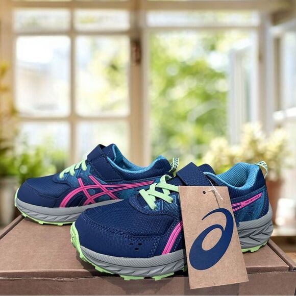 ASICS Pre Venture 9 PS Kids Supportive Sneakers Shoes Size 2 EU 33.5 - Picture 13 of 13